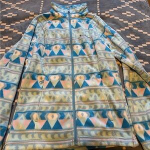 Columbia fleece zip up